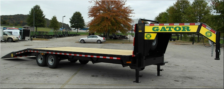 Gooseneck flat bed trailer for sale14k  Harrison County, Ohio